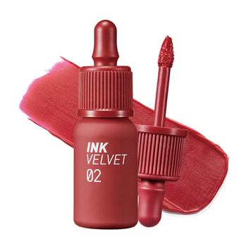 Матовий тінт для губ PERIPERA New Ink The Velvet (AD) #02 CELEB DEEP ROSE M1214 фото