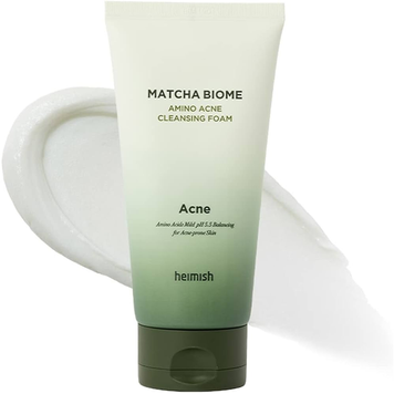 Пінка для проблемної шкіри Heimish MATCHA BIOME AMINO ACNE CLEANSING FOAM M0321 фото