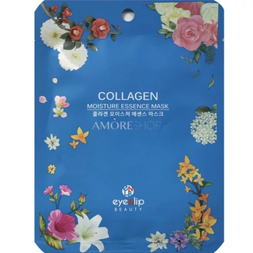 Маска увлажняющая для лица с коллагеном EYENLIP Moisture Essence Mask #Collagen M1160 фото