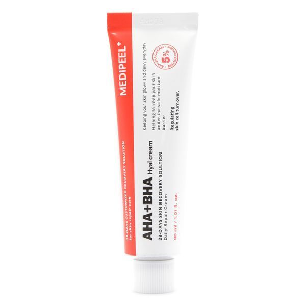 Відновлюючий крем для обличчя Medi-Peel AHA BHA 28 Days Hyal Cream M0289 фото