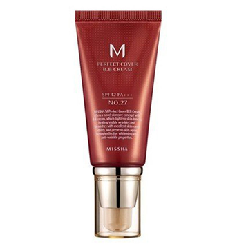 Ідеальний ВВ-крем MISSHA M Perfect Cover Blemish Balm BB Cream (SPF42 PA++), Відтінок: 13 тон (молочний беж) M0920 фото